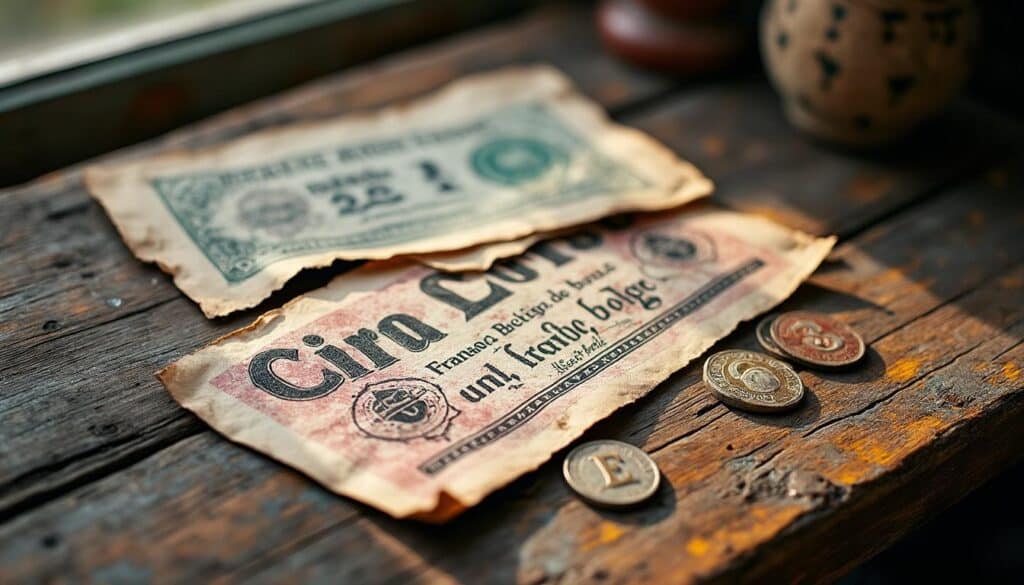 Billets de banque en francs français : histoire et valeur numismatique