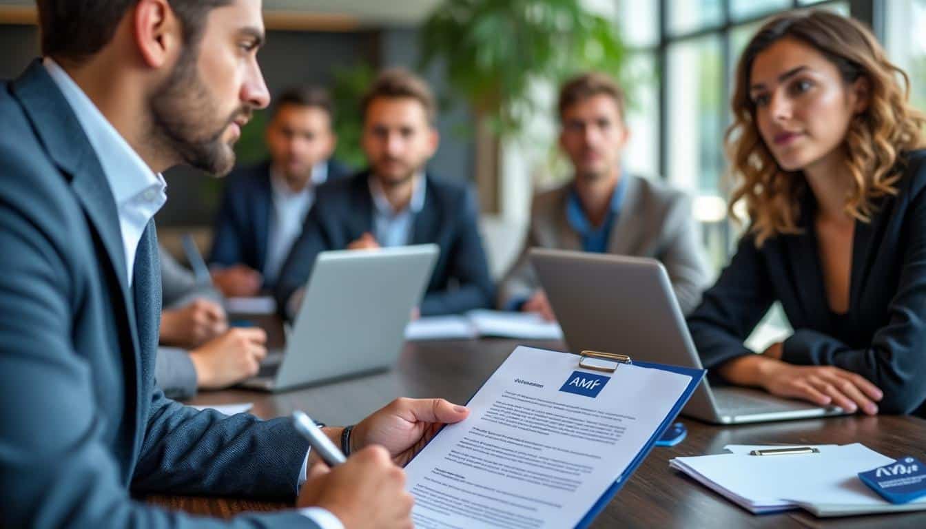 Illustration: Comprendre le rôle et l’importance de la certification AMF dans le secteur bancaire