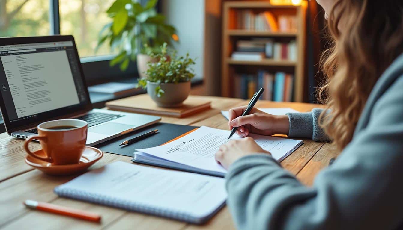 Illustration: Comment bien structurer sa lettre de motivation pour un stage en banque