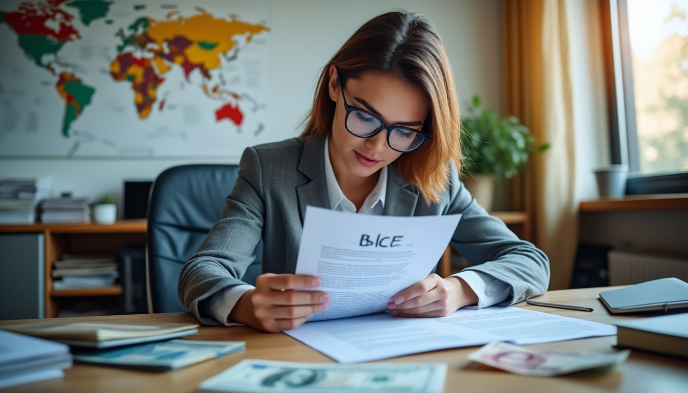 Illustration: Comprendre le fonctionnement du code BIC dans les échanges financiers internationaux