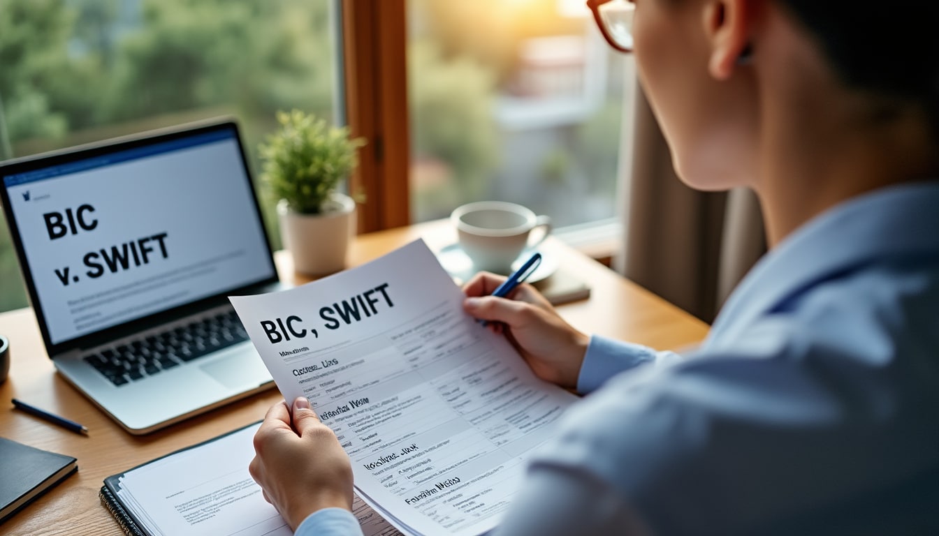 Illustration: Comprendre l’origine et la fonction des codes bancaires internationaux